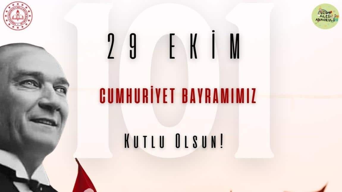 29 Ekim Cumhuriyet Bayramı Törenimize tüm velilerimizin katılımını bekliyoruz.